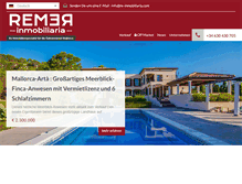 Tablet Screenshot of nr-inmobiliaria.com